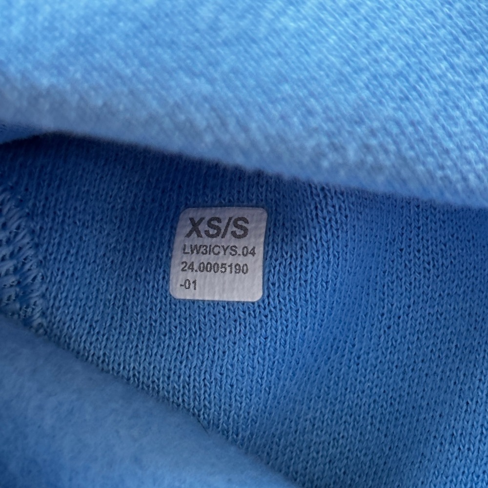 Lululemon Aero Blue Funnel-Neck Half Zip Long sz XS/S - Picture 6 of 6